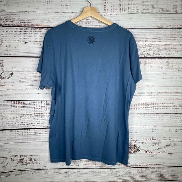 Life‎ is Good Women's Old Fashioned Quaranteam Strong Blue Crusher Tee Size XL - Picture 3 of 8